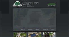 Desktop Screenshot of dhlandscapedesign.com